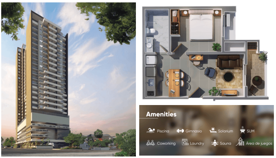 Comrpar departamento asuncion - invertir en paraguay - ejemplo