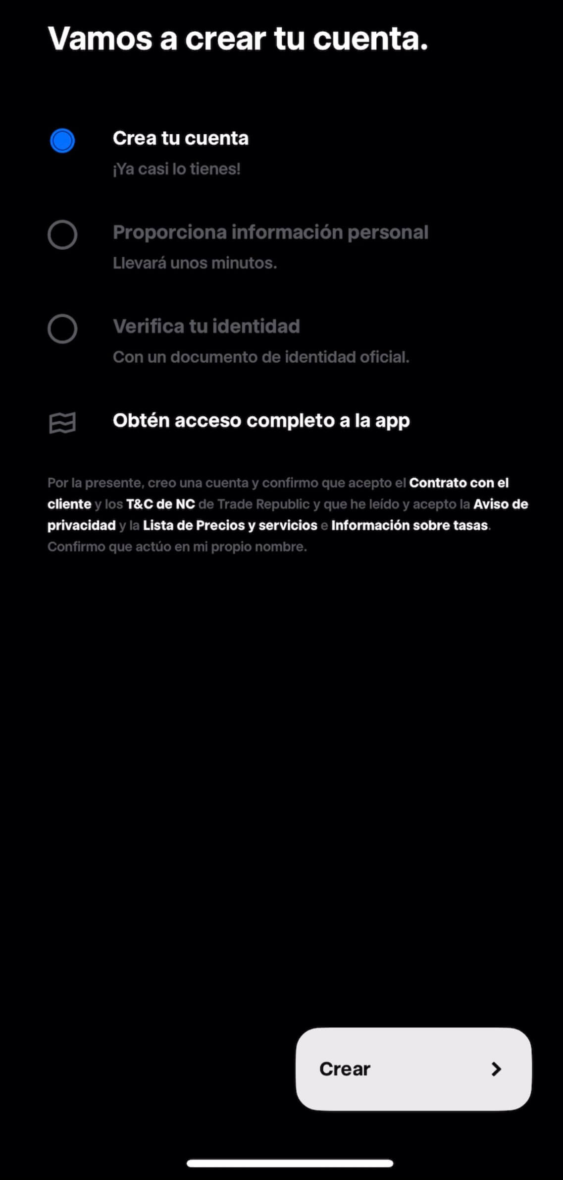 Trade republic opiniones - abrir cuenta 4