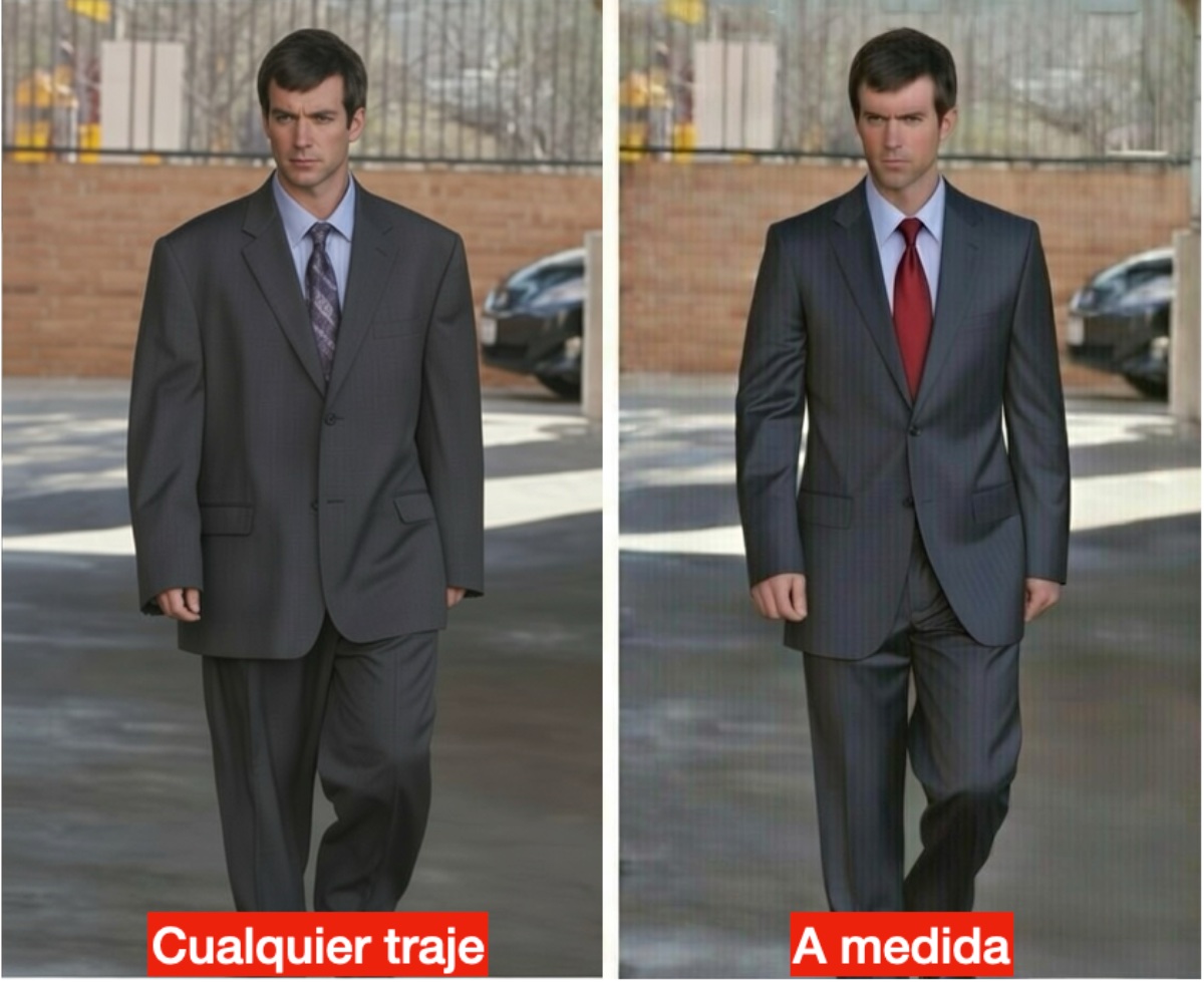 home staging - comparativa traje