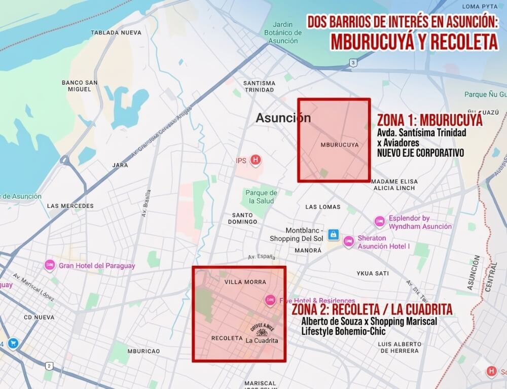 mejores zonas para invertir asuncion - mapa-2