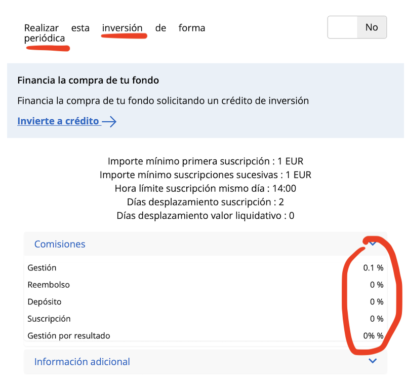 my investor fondos indexados 2